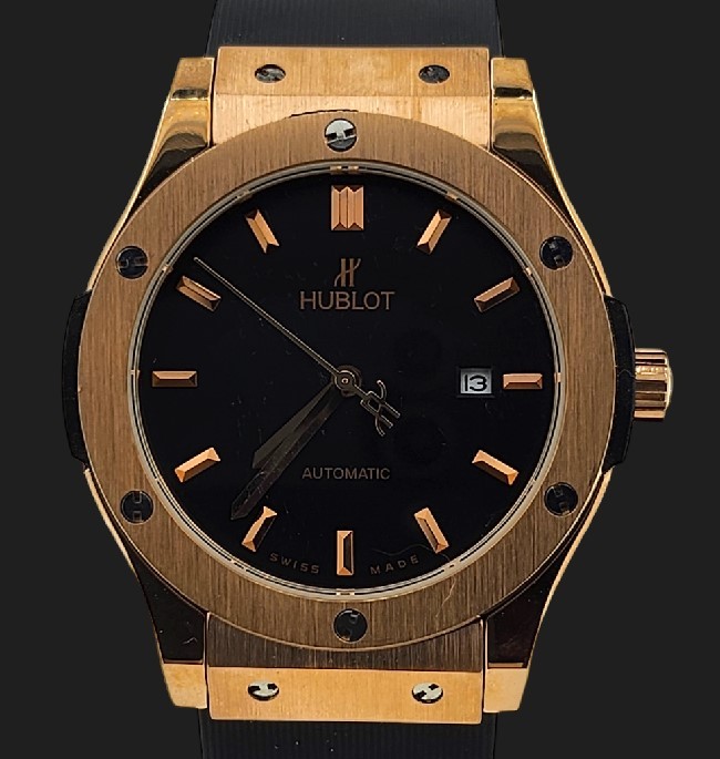 Hublot sale black gold